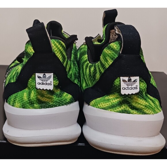 2-Adidas (SL Loop)-(Green/Black)-(Zebra/White/Black)-(Pre-owned)-(Decent)-$24.00 - Picture 4 of 9